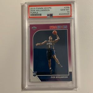 2019 Zion Williamson Rookie PSA 10